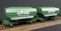 REE WB-734 SNCF Set of 2 Cereal Wagons type Richard