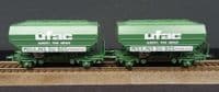 REE WB-734 SNCF Set of 2 Cereal Wagons type Richard