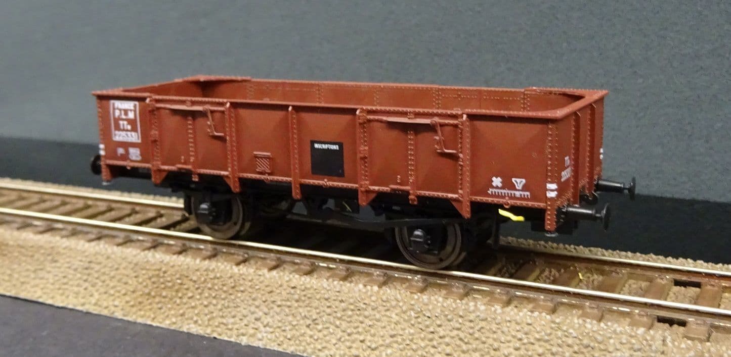 REE WB-815 PLM 4 portes open wagon