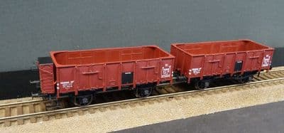 REE WB-827 PLM Set of 2 OCEM19 open wagons