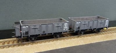 REE WB-828 PLM Set of 2 OCEM19 open wagons