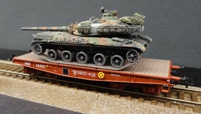 REE WBA-034 SNCF Tank transport wagon with load