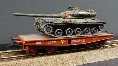 REE WBA-035 SNCF Tank transport wagon with load