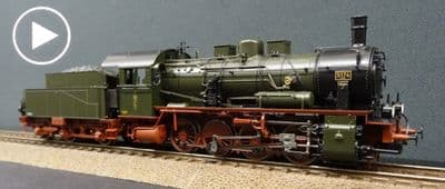 Rivarossi HR2807S KPEV G8.1 Steam Locomotive DCC Sound
