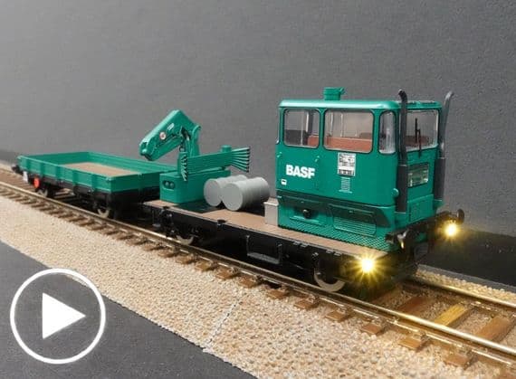 Rivarossi HR2913S BASF  Klv53 DCC Sound