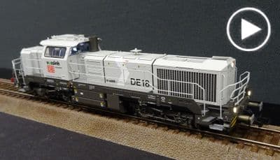Rivarossi HR2920S DB AG / Northrail Vossloh DE18 Diesel DCC Sound