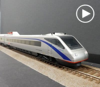 Rivarossi HR2964S / HO3026 SBB ETR470 9 car set DCC Sound