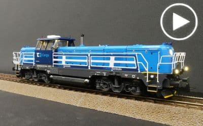 Rivarossi HR2972S CD Cargo Effishunter 1000 Diesel DCC Sound