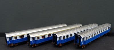 Rivarossi HR4324 FS Trenno Azzuro coach set of 4