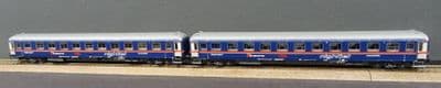 Rivarossi HR4378 NightJet Sleeper coaches x 2