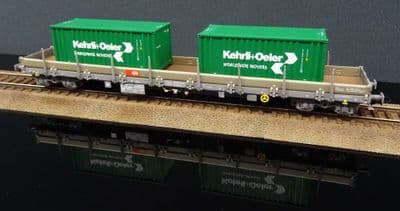 Rivarossi HR6498 SBB CFF 4 Axle  Container Wagon