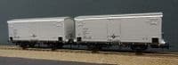 Rivarossi HR6563 FS Lfms Silver UK Gauge Refrigerated Wagon Set