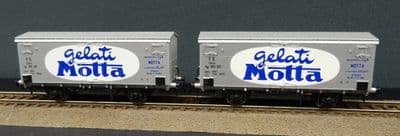 Rivarossi HR6564 FS Hgb Refrigerated Van Gelati Motta Silver