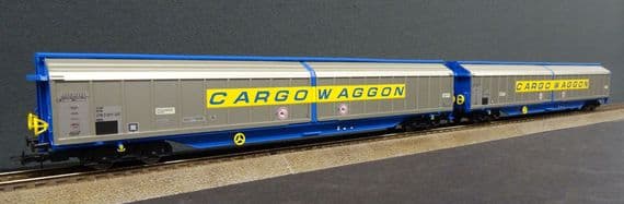 Rivarossi HR6599 Set of 2 DB Vans