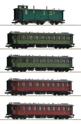 Roco 6200076 K.W.St.E Express coach set