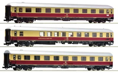 Roco 6200122 AKE Rheinegold coach set