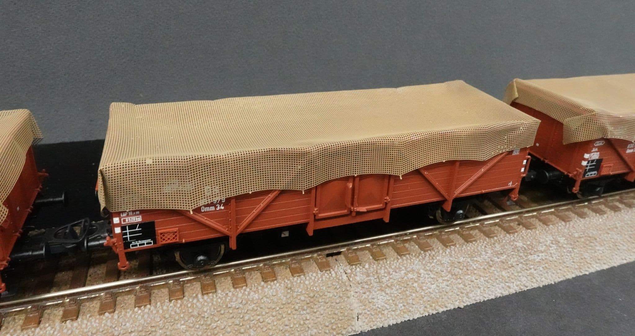 Roco 6600075 DB Set of 3 gondola wagons