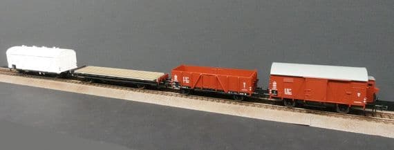 Roco 6600101 PKP set of 4  wagons