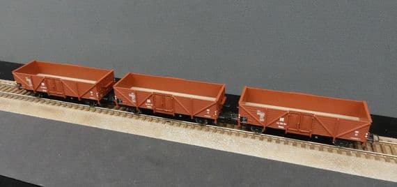 Roco 6600115 DR Set of 3 gondola wagons