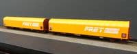 Roco 6600161SNCF FRET set of 2  Rilns Tarpaulin wagons VI