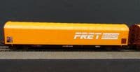 Roco 6600161SNCF FRET set of 2  Rilns Tarpaulin wagons VI