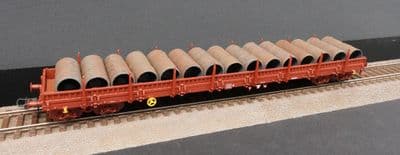 Roco 6600184 SNCF Res Bogie Stake Wagon w/Wire Reel Load