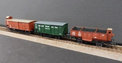 Roco 6600223 K.Bay.Sts.B. Set of three wagons
