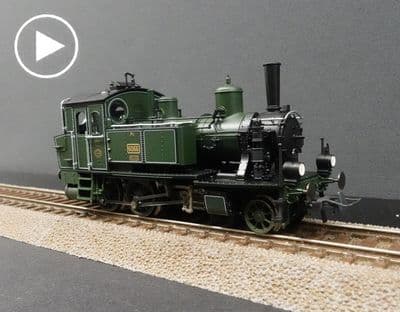 Roco 7110037 K.Bay.Sts.B.  Pt2/3 Steam Locomotive DCC Sound