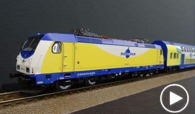 Roco 7510037/6210105 Metronom train pack DCC sound