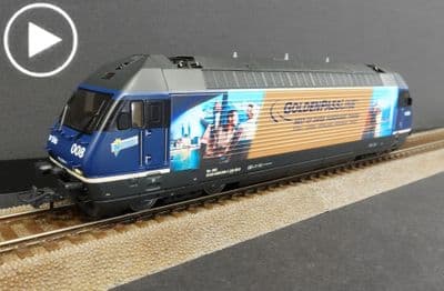 Roco 7510172 BLS Re465 Golden Pass DCC sound