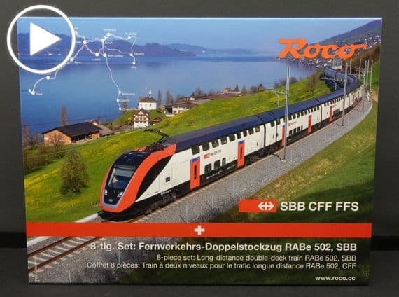 Roco 7710007  SBB RABe502 Eight car EMU DCC Sound
