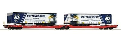 Roco 77404 DB AG  Double pocket wagon VI
