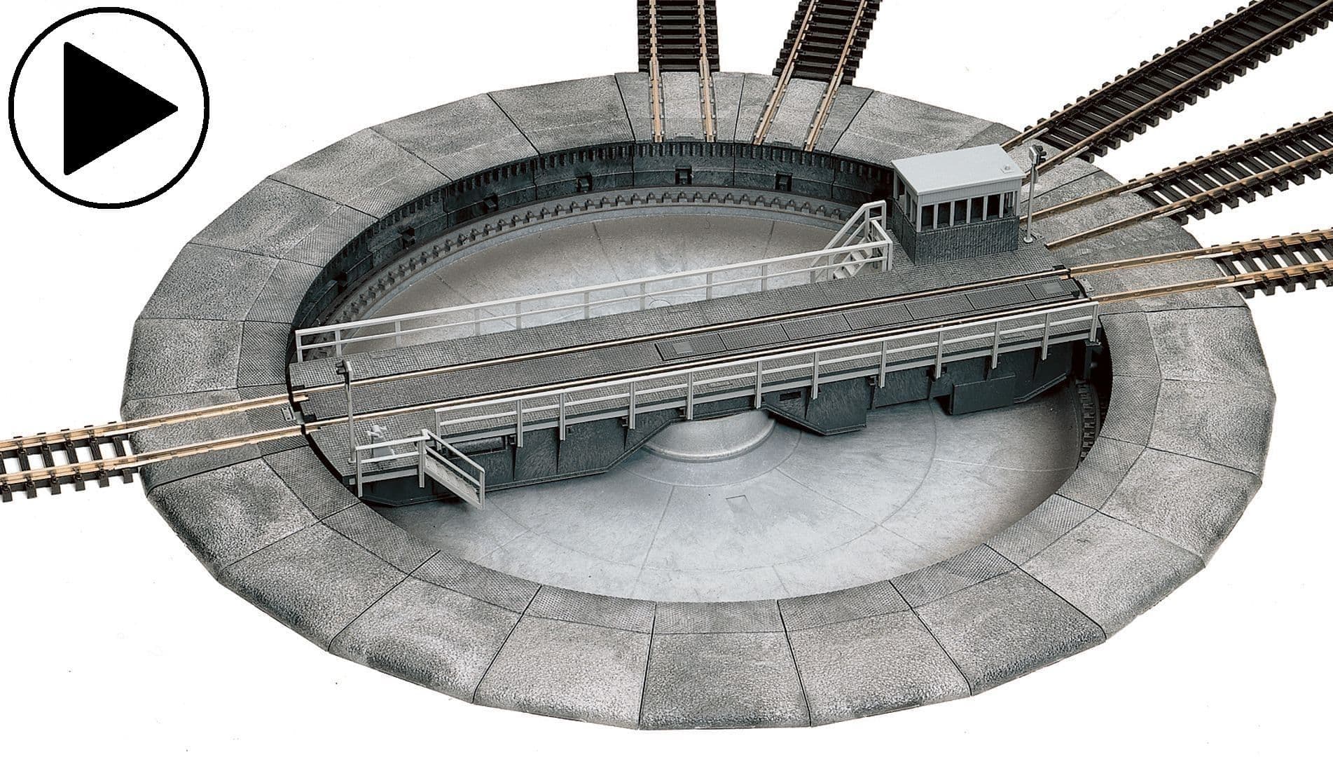 Roco H0 Scale 42616 Track Exits For Turntable 42615 – New In Original Packaging