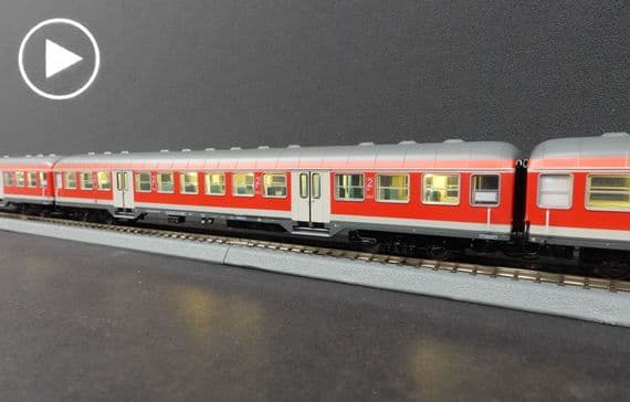 Roco TT 6280021 DB AG coach set