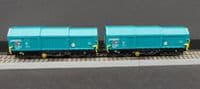 Roco TT 6680014 SBB set of 2 Telescopic hood wagons