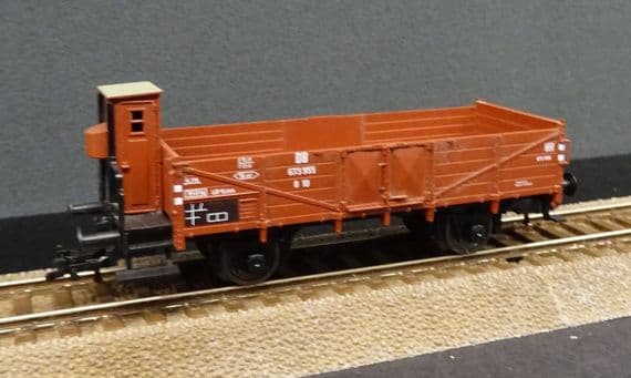 SH Fleischmann 5261K DB Flat Wagon (1)