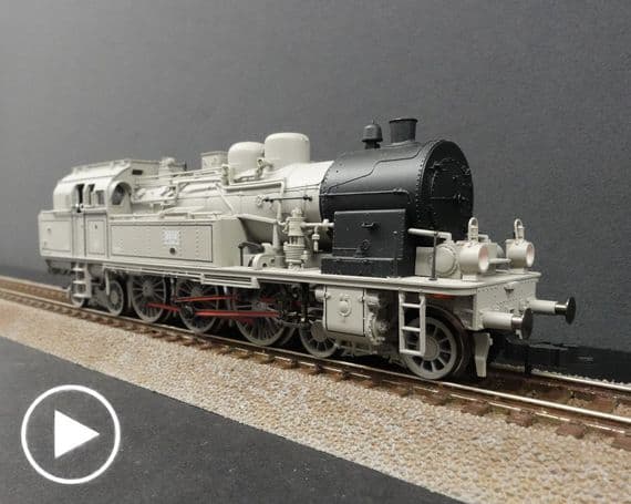 SH Fleischmann 85 4077 K.P.E.V. T18 Photographic grey DCC Sound