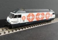 SH-Minitrix 12663 SBB Re460 Swiss Radio