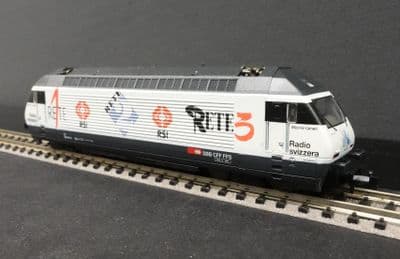 SH-Minitrix 12663 SBB Re460 Swiss Radio