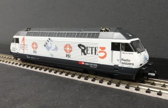 SH-Minitrix 12663 SBB Re460 Swiss Radio
