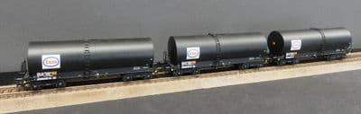 SH REE SNCF Set of 3 Fauvet Girel tank wagons Esso