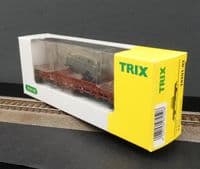 SH Trix 24201-02 DB Low sided wagon with postal vehicle load