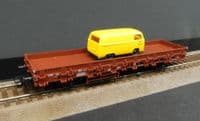 SH Trix 24201-08 DB Low sided wagon with postal vehicle load