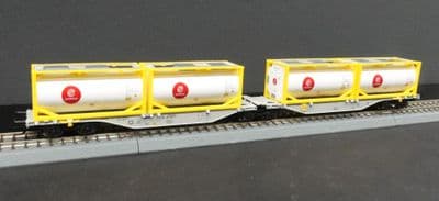 Tillig TT 18074 Double container wagon