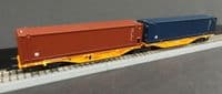 Tillig TT 18079 Double container wagon