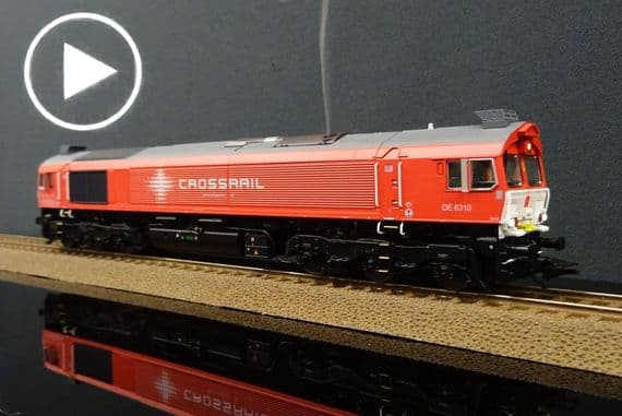 Trix 22697 Crossrail Class 77 DCC Sound and dynamic smoke