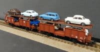 Trix 24332 DB Laaes541 Auto Transportation Wagon Set