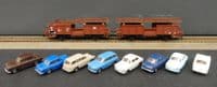 Trix 24332 DB Laaes541 Auto Transportation Wagon Set
