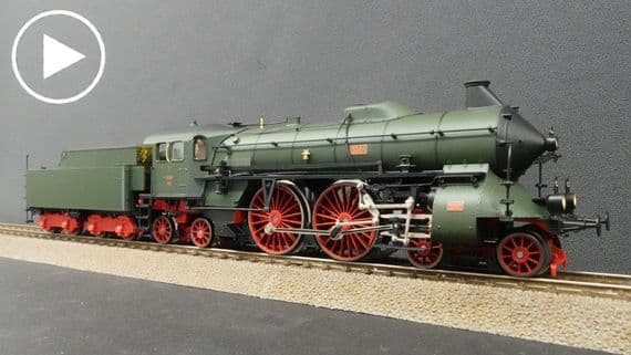 Trix 25015 K.Bay.Sts.B. S 2/6 Museum Steam Locomotive  DCC Sound