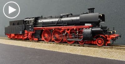 Trix 25323 DB Br18 323 Steam Locomotive DCC Sound and dynamic smoke